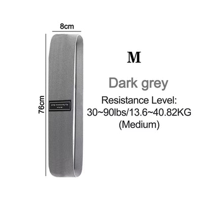 1 Piece of Elastic Rubber Band Fitness Yoga Resistance Band Suit Hip Expander Sports Gym Fitness Equipment Ladies Home Workout