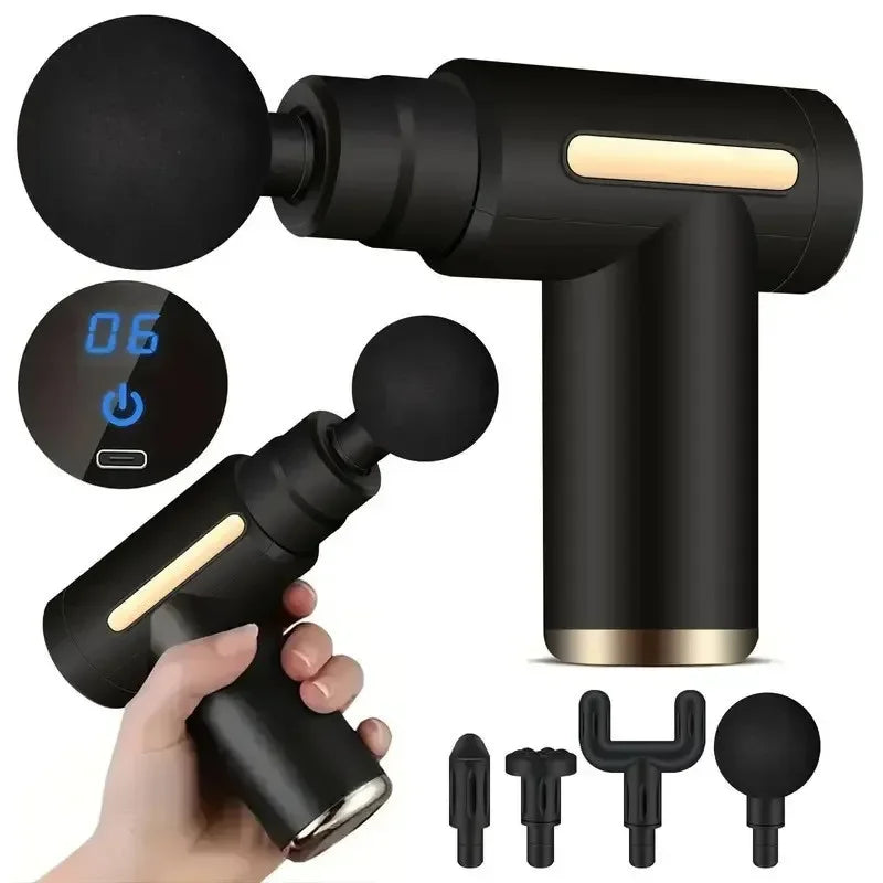 USB Mini Massage Gun - MuscleEase Professional Edition