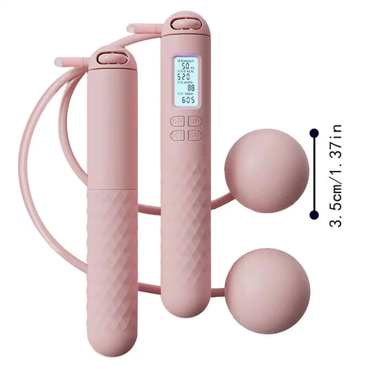 Ropeless Jump Rope Ball-Weighted Jump Ropes Adjustable Weighted Cordless Jump Rope Ball-Weighted Jumping Ropes